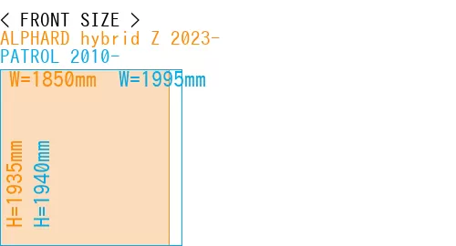 #ALPHARD hybrid Z 2023- + PATROL 2010-